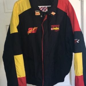 Vintage NASCAR Ernie Irvan 28 Texaco jacket sizeXL